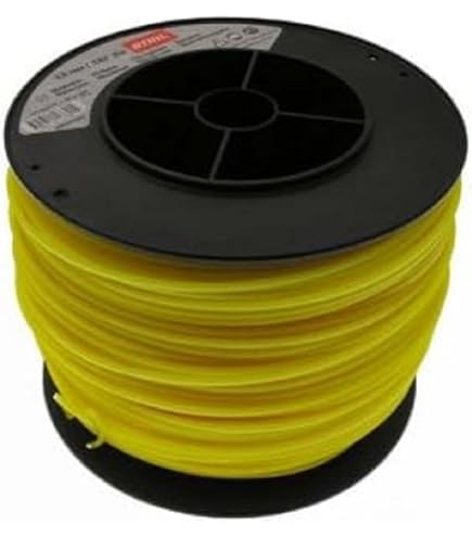 Profifaden Für Motorsense – 60 Stränge, 3mm Quadratisch, 35 Cm Länge, Made In Europe