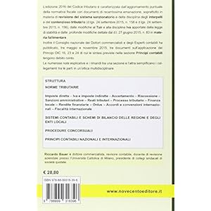 Codice tributario. Procedure consorsuali. Principi contabili. Sistemi contabili e sch