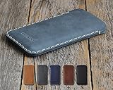 dual 6502  Microsoft Lumia 650 Dual SIM 550 950 XL 430 640 LTE 532 540 435 535 Leder Etui Hülle Tasche Cover Case personalisiert durch Prägung mit ihrem Namen