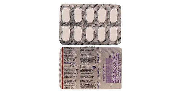Glynase Mf Fort Blister Pack Of 10 Tablets Amazon In Health Personal Care