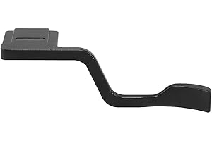 Haoge THB-XT4B Metall Blitzschuh Daumen Griff Daumengriff Handgriff für Fujifilm Fuji X-T1 X-T2 X-T3 X-T4 XT1 XT2 XT3 XT4 Kamera Schwarz