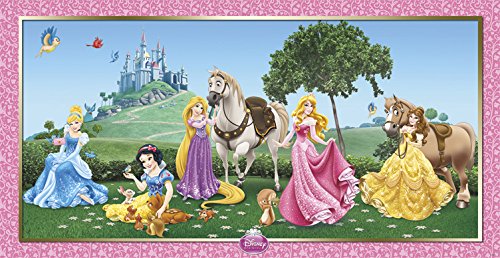 Disney Princess and Animals Scene Setter Wall Decoration, 5ft x 2.5ft