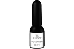 ‎DIDIER LAB Premium Fibre Base Gel, Didier Lab, For Damaged Nails, Nail Enhancer, For UV Lamp, White Masking Gel Base, Modern Super Texture Technology, Easy to Shape, Manicure, Fibreglass Gel