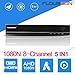 Produktbild FLOUREON 7808I 8CH AHD NVR DVR 5 IN 1 TVI 1080N Video Recorder PTZ H.264 P2P HDMI CCTV Sicherheit Videoüberwachung Motion Alarm Email Alarm