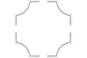 MARBET DESIGN 1 Set - 4 Pezzi Segmenti Archi per Piano BAR E-27 Archi Bloccato NE-27-01