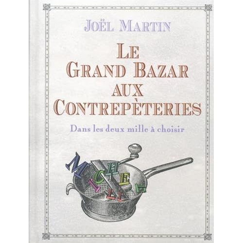 Le grand bazar aux contrepeteries