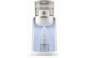 Water Warmer, HEYVALUE Baby Bottle Warmer, Formula Maker with Night Light, 4 Temperature Control & 72H Keep Warm, Detachable Tank, Instantly Dispenses Warm Water, Feed Baby More Easier and Healthier
