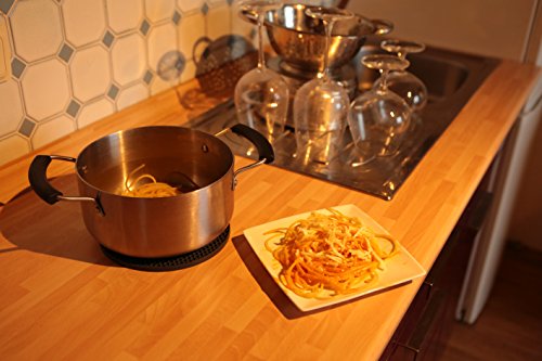 Silikon-Topfuntersetzer in Premium Qualität (4-er Set) / VENDOLO Topflappen dunkel-grau/ hitzebeständig, pflegeleicht, hygienisch, modernes Design - 8