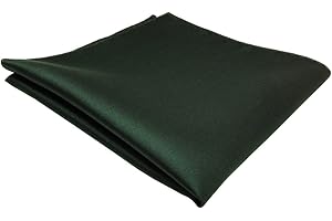 TigerTie - Pochette de créateur en couleur unie - Pochette de mouchoir cavalier - Taille 30 x 30 cm