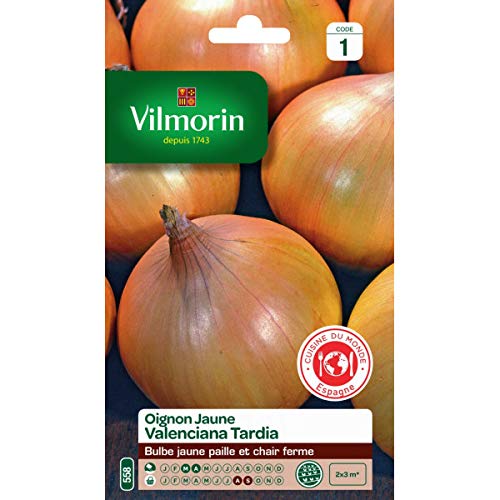 Vilmorin - Sachet graines Oignon jaune valenciana Tardia