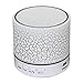 Produktbild Zhuhaimei,LED Bluetooth Lautsprecher Wireless Hände frei Subwoofer Lautsprecher Musical Audio für Telefon mit Mic TF USB(Color:Weiss)
