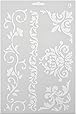 EXOOODO Stencil per Pittura Ad Aerografo Scrapbooking Fai-da