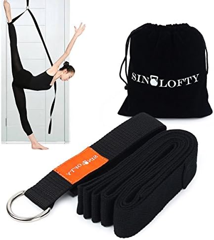 PassFeel Yoga Ballet Stretch Strap Exercise Leg Stretching Strap For Physical Dance Gymnastics Fitness Workout