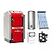 Produktbild ATMOS SolarGS32 Holzvergaserkessel GS32 Komplett-Set + Solar-Set 2 (11m²)