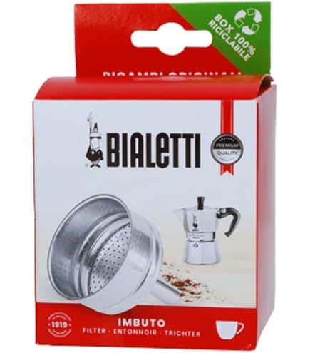 Filtro Imbuto Ricambio Per Macchina Caffè De'Longhi Alicia | 4 Tazze | Compatibile EMK4, EMKE42 | BSSTORE