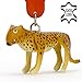 Produktbild Leopard-Gepard-Tiger Shir Khan - kleiner Tiger Schlüssel-Anhänger aus Leder, eine tolle Geschenk-Idee für Frauen und Männer im Zoo-Zubehör, Stofftier, Kuscheltier, Großkatzen, Raubtier, Tigerin, Raubkatze, Bali, Java, Indochinesischer, Sumatra, Goldener, Lwe, Liger, Tigon (Gelb/Schwarz gepunktet), Der Esso-Tiger, Hobbes, Rajah, Sangha und Kumal, Tigress, Tipus Tiger, Tony Tiger, Rosaroar, Kriegerin und Nebenfigur, Vitaly