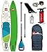 Produktbild Red Paddle Co - SUP Stand Up Paddle Boarding - Voyager 13';2 Aufblasbares Stand Up Paddle Board + Tasche, Pumpe, Paddel & Leine