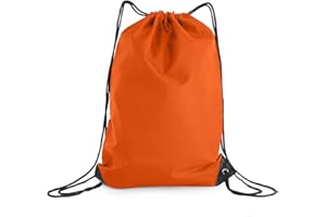 adam & eesa® Unisex Drawstring Gym Bags - Personalised Waterproof Sack with Carry Handles for Mens & Womens - Kids PE Swimming School Bag - Ideal for Beach, Holidays, Shopping, Yoga (7.5L Capacity)