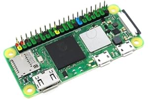 TurboBit Raspberry Pi Zero 2W Pre Soldered Headers (Color-Coded)
