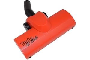 Yourspares Universal Red Airo Turbo Brush Floor Tool for Numatic Henry, Hetty, Harry, Basil, James, George and Charles Vacuum Cleaners