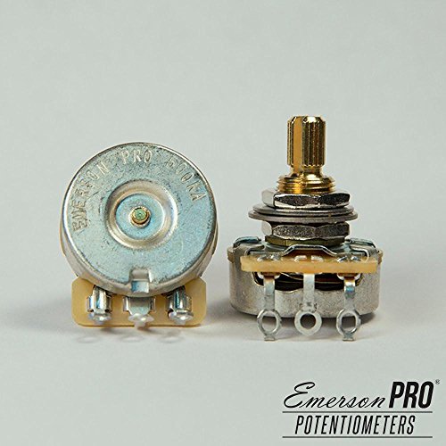 Emerson CustomPro CTS - 500 K short (3/8 inch) split shaft potentiometer.