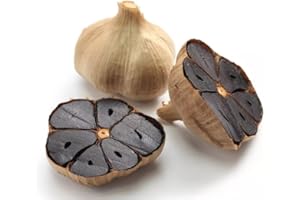 Shoppingday AGLIO NERO, 80 Grammi (2 Teste), Sapore Unico, Naturale Senza Conservanti, Ideale da usare a crudo su insalate o paste fredde e per aromatizzare ogni piatto