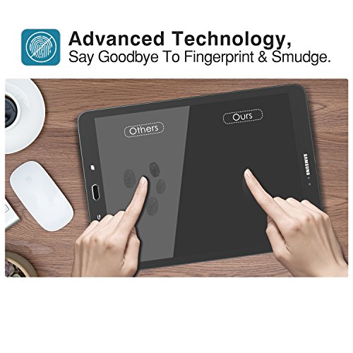 Samsung Galaxy Tab S3/Tab S2 9.7 Folie – MoKo Klar HD 9H Panzerglas Hartglas Displayschutzfolie Glas Displayschutz Display Schutzfolie Glasfolie Screen Protector für Samsung Tab S3 9.7 Zoll 2017, Tab S2 9.7 Zoll Tablet, Transparent - 5