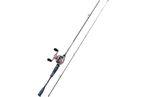 Sougayilang MX-2 Fishing Casting Rod and Bait Cast Reel Combo,1.8m/2.1m Baitcaster Combo- Predator Fishing Rod Set for Pike, Perch, Zander