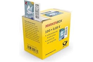 GENERISCH 100x 85Cent Briefmarken zufällig ausgewähltes Motiv + Heartforcards® Versandschutz