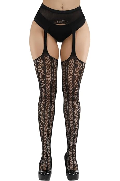 Collant Aperti Calze Con Reggicalze Acquisti Online Su Calze A Rete