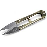 Proalet Metal İplik Temizleme Makası, Terzi ve Tekstil Kullanımı, Balık&ccedil;ı Misina Kesici, Hassas Kesim, Ergonomik, El Tipi, İp