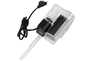 JULYKAI Filtro per Acquario sospeso a Risparmio energetico, Filtro per Acqua per Acquario, Serbatoio per Acqua Dolce per Acquario