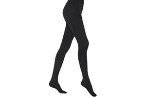 AOGOE Rajstopy uciskowe dla kobiet i mężczyzn, Kolor czarny, XL