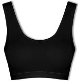 HNX Cotton Thick Strappy Women's Bustier with Removable Pad