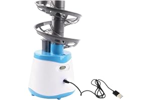 harayaa Robot d'entraînement de Tennis de Table Tenez 15 balles -Pong Accessoires de Tennis de Table Entraînez-Vous Machine -Pong Automatique