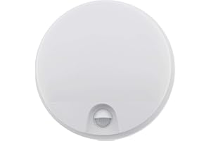 ChiliTec LED utomhuslampa med rörelsedetektor, räckvidd 15 W, 1570 lumen, sensorräckvidd 9 m, 140° – IP54, vägglampa för träd