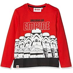 LEGO Star Wars 2066, Camiseta para Niños, Rojo Rouge, 10 años