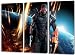 Produktbild Mass Effect 3teilig im Gesamtmaß 120x80 cm, Leinwandbild auf Holzrahmen gespannt, Leinwandbild, 1A Qualität zu 100% Made in Germany! Kein Poster Kein Plakat! Echtholzrahmen mit beigelieferten Zackenaufhängern. Fertig bespannt, Sofort dekorieren.