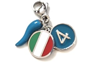 Mavi jewel Anhänger Pendel Forza Napoli, geeignet für Halsketten, Armbänder, andere, inklusive Box, large, Legierter Stahl, Kein Edelstein