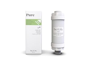Be-Vita Pure Shower Filter | Removes Rust, Bacteria, Chlorine and Other Harmful Impurities for Cleaner Showers (Unscented)