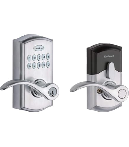 Kwikset 780 Satin Chrome Deadbolt Lock With SmartKey Security - View #7