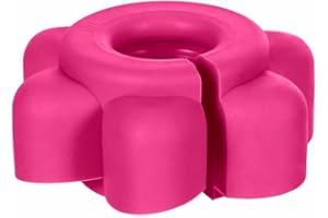 BÜTIC GMBH Bütic Flaschenöffner Blume Öffnungshilfe - Blumenförmige Aufschraubhilfe aus weichem, griffigen und nicht rutschendem Kunststoff, Farbe:Pink, Anzahl:1 Stück