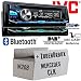 Produktbild Mercedes CLK W208 - JVC KD-DB97BT - DAB+ Digitalradio | Bluetooth | USB | Autoradio inkl. DAB+ Antenne - Einbauset