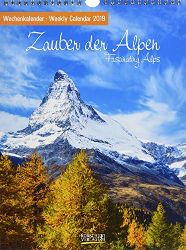 Alpen Wochenkalender 244419 2019: Foto-Wochenkalender