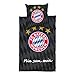 Produktbild Bettwäsche FC Bayern München FCB + Gratis Aufkleber"München Forever", Bed Linen, Ropa de cama, draps de Lit