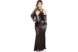 CELEBRITY CUTOUTS Nicki Minaj (Black Dress) Pappaufsteller lebensgross