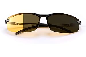 MIRYEA Polarized Photochromic Outdoor Sports Safety Sunglasses for Men Women Anti Glare UV400 Protection for Day and Night Driving Cycling Golf Running Cycling Fishing Eyewear Sun Glasses