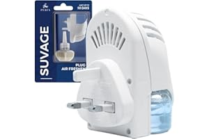 Plug In Air Freshener (30ml) | Mini Air Freshener Diffuser | Odour Eliminator Plug In Bedroom Freshener | 90 Days Fragrance by Perfa