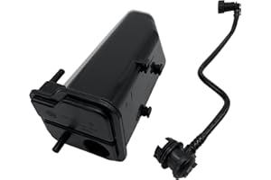 PRMNOV Carbon Charcoal Canister with Breather Hose Compatible with 1K0201801D for A-UDI A3 TT TTRS V-w Beetle Golf Eos Evaporation S-Koda S-eat