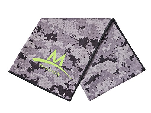 Enduracool Tech Knit Towel LG - Digi Camo Grey